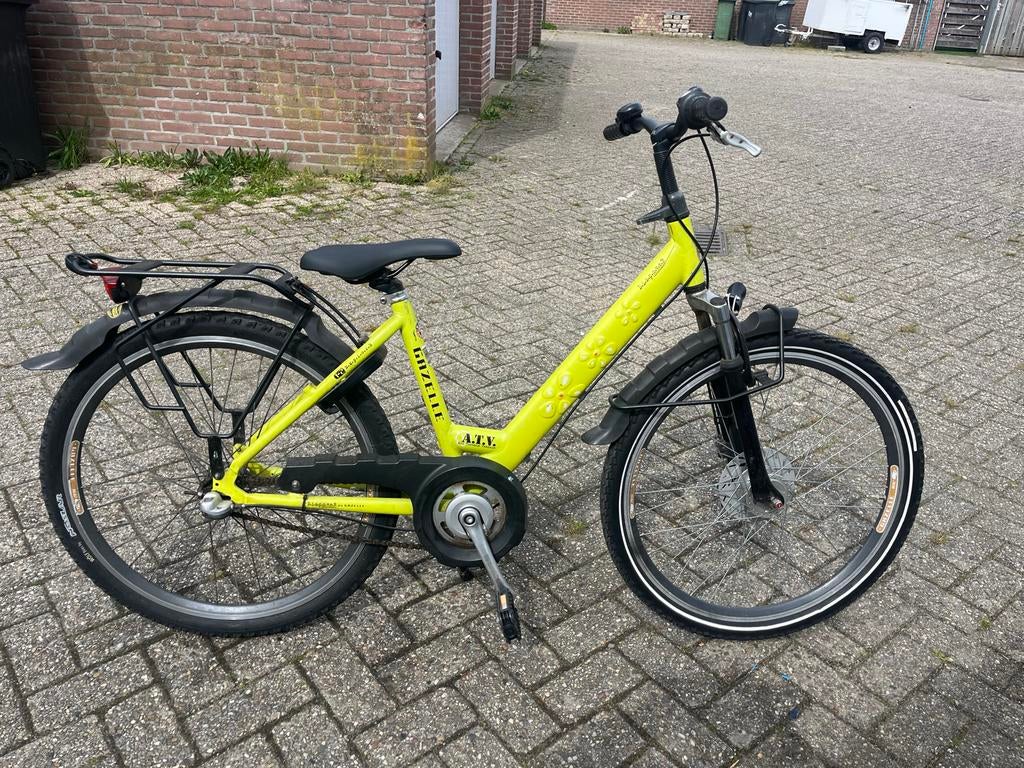 Gazelle kinderfiets - Mooi, stevig en compleet, Fietsen en Brommers, Fietsen | Kinderfietsjes, Ophalen, Gebruikt, Velgrem, 20 inch of meer