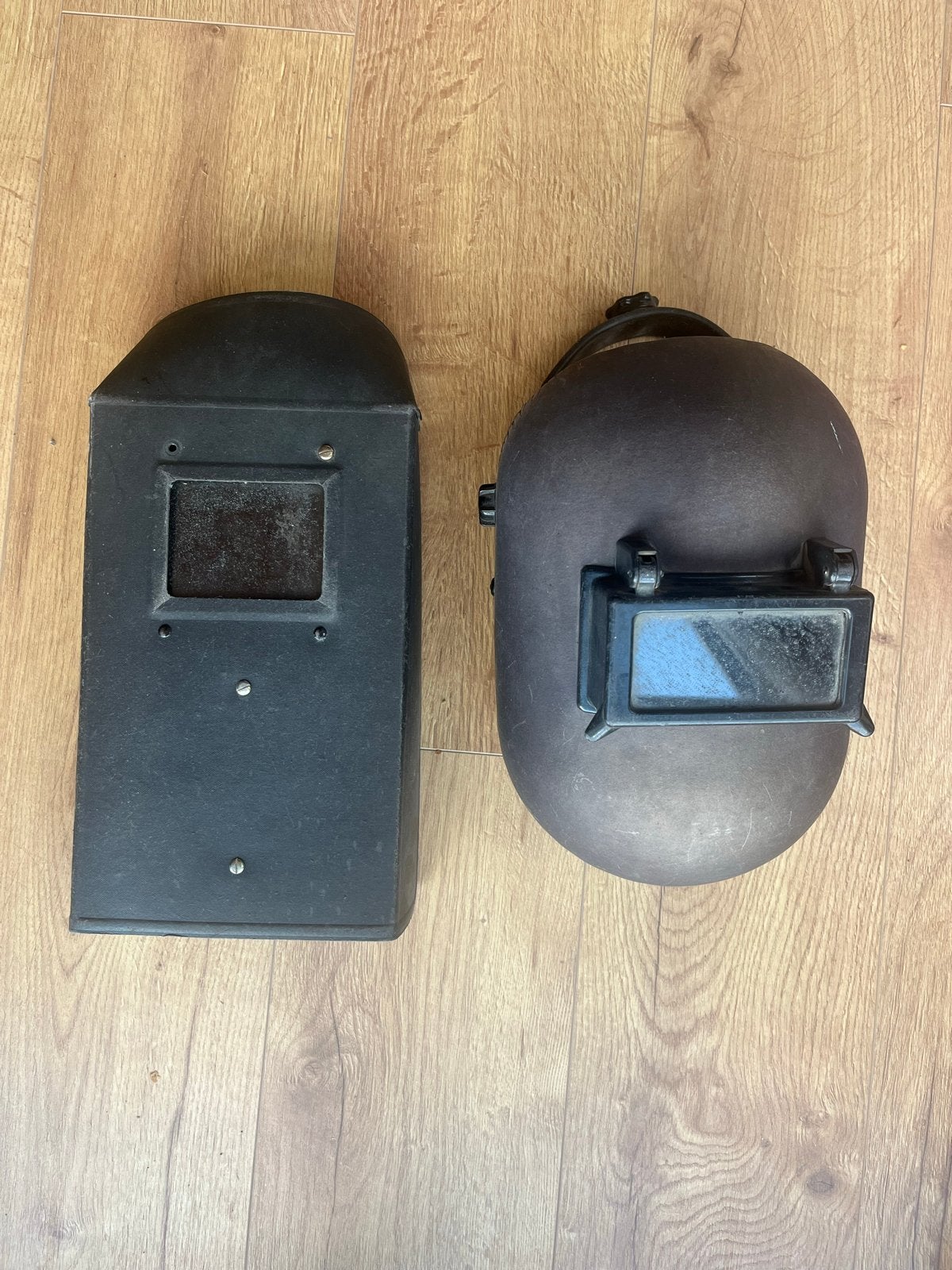 Twee laskappen te koop - los of als set, Lasfilter, Ophalen, Gebruikt