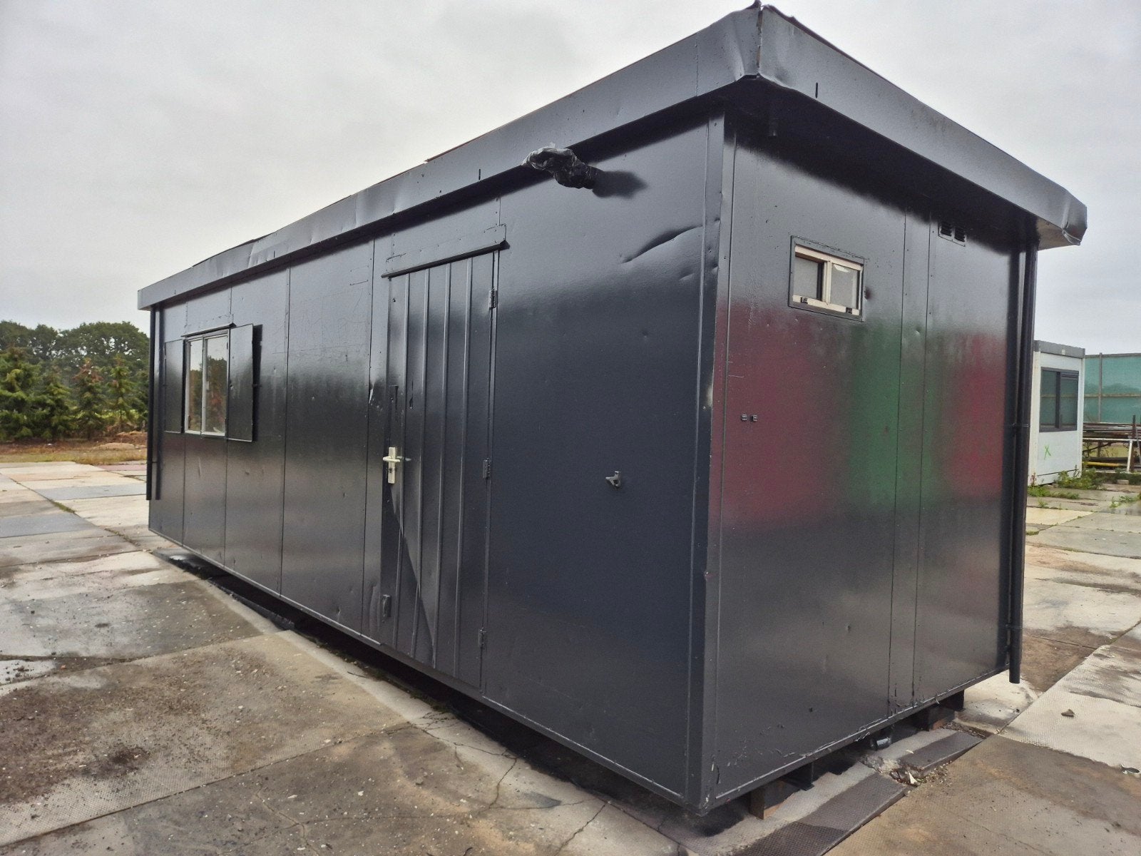 bouwkeet 3x7,5m woonunit kantoorunit container, Ophalen