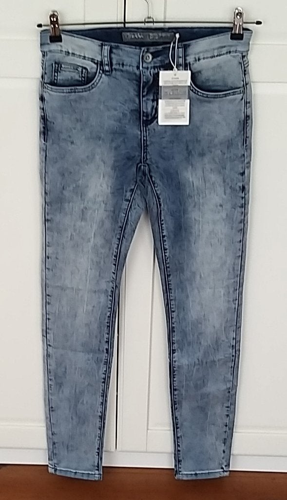 Geisha nieuwe snowwash jeans spijkerbroek, maat 28 = S 36, Kleding | Dames, Geisha, Blauw, Nieuw, Ophalen of Verzenden
