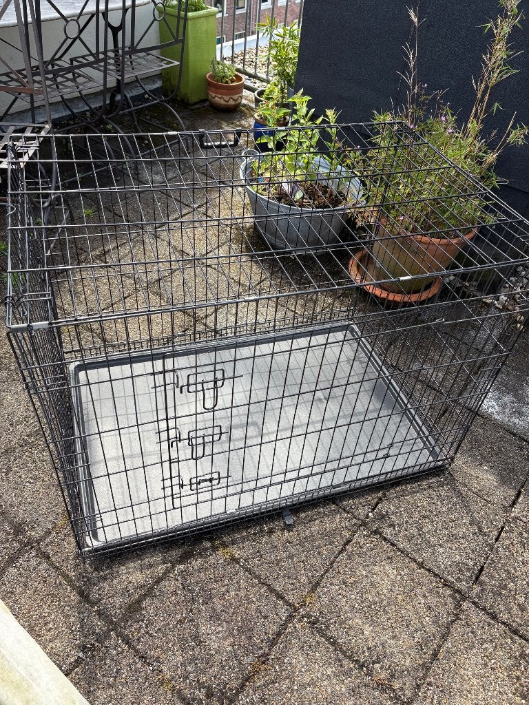 Hondenbench, Dieren en Toebehoren, Ophalen, Zo goed als nieuw