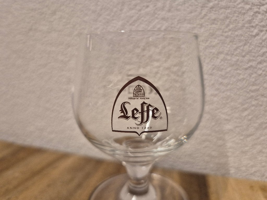 Bier glas: proefglas Leffe, Ophalen of Verzenden, Zo goed als nieuw, Glas of Glazen, Overige merken