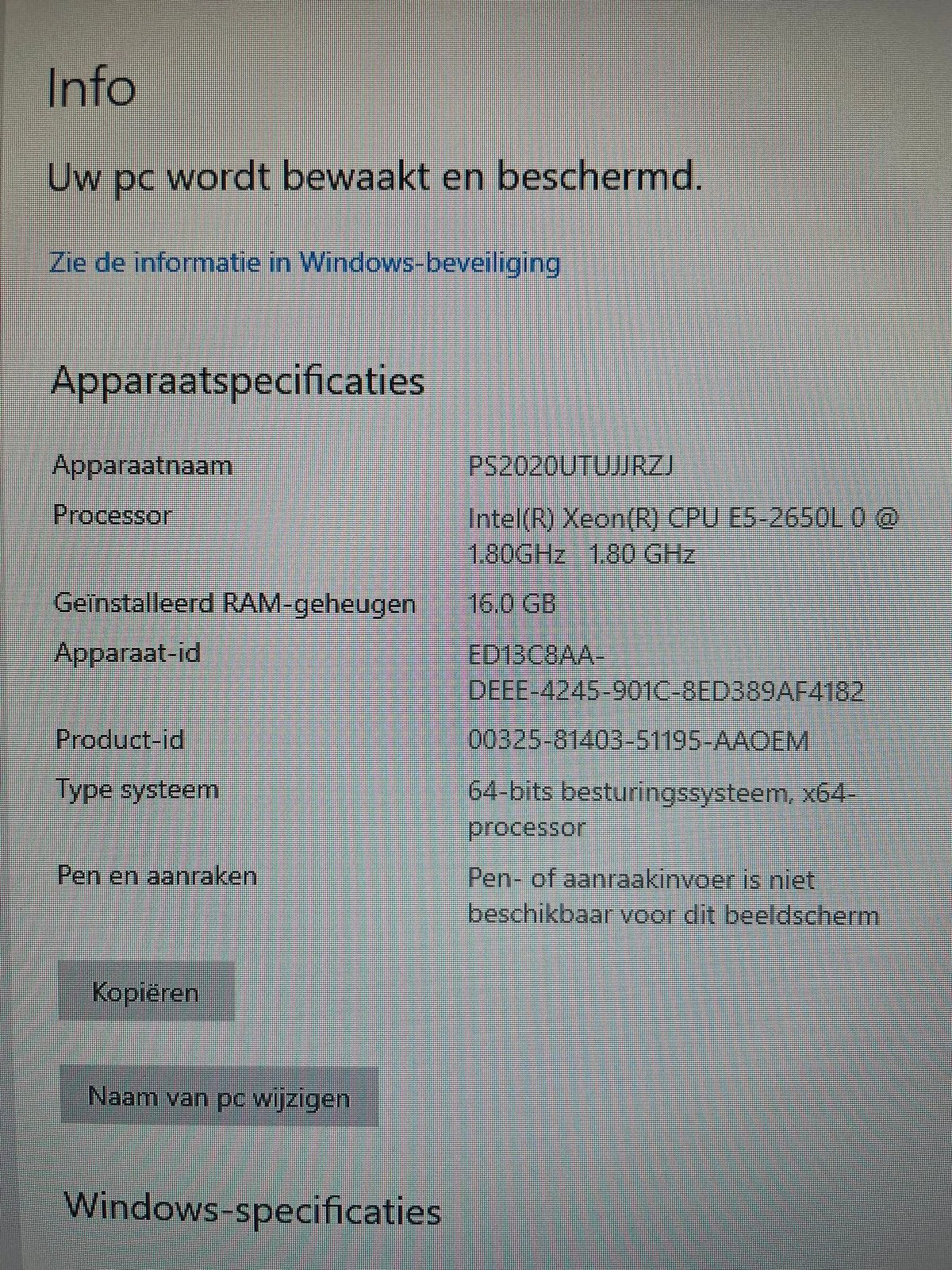 Computer, Computers en Software, Ophalen of Verzenden, Zo goed als nieuw, 2 tot 3 Ghz