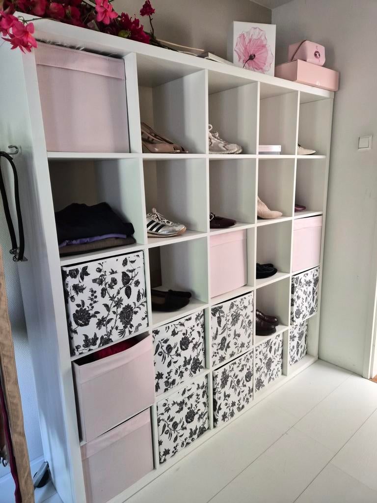 IKEA Kallax Kast met 13 Opbergers, Ophalen, Gebruikt, 100 tot 150 cm, 150 tot 200 cm