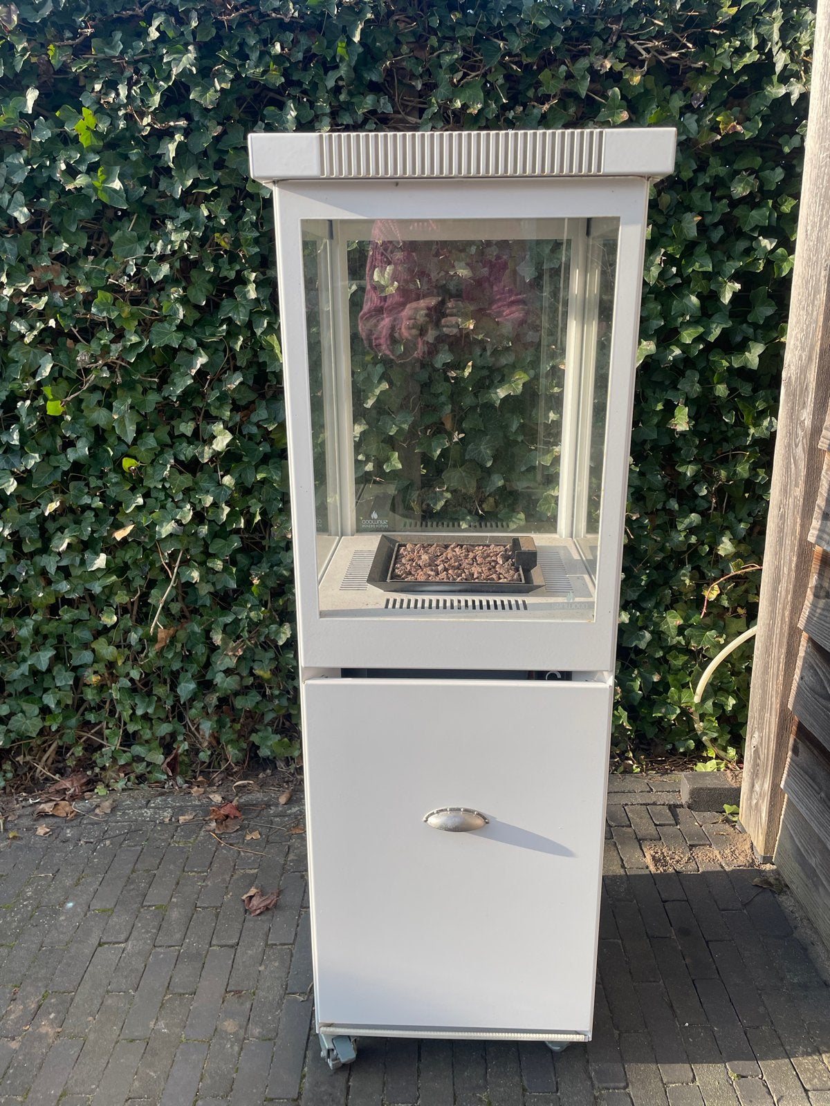 Sunwood Marino buitenhaard - Zo goed als nieuw, Huis en Inrichting, Ophalen, Zo goed als nieuw, Vrijstaande haard, Gashaard
