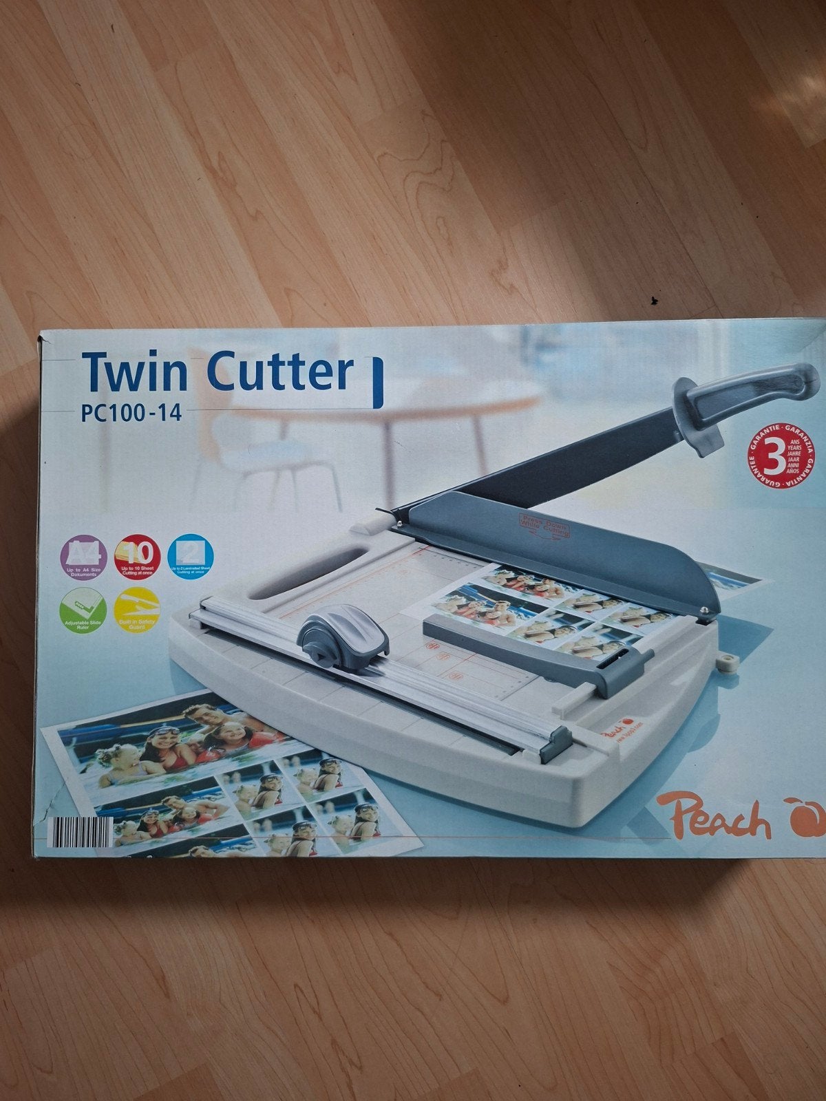 Peach Twin Cutter PC100-14 papiersnijder, Ophalen of Verzenden