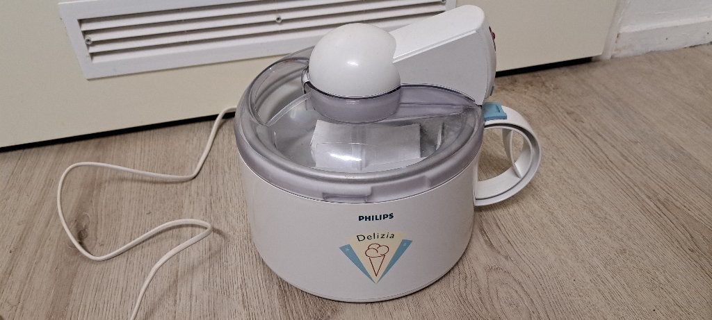 te koop philips delizia ijsmachine 21 cm in doorsnee 20 cm h, Ophalen of Verzenden, Nieuw, Zelfvriezend