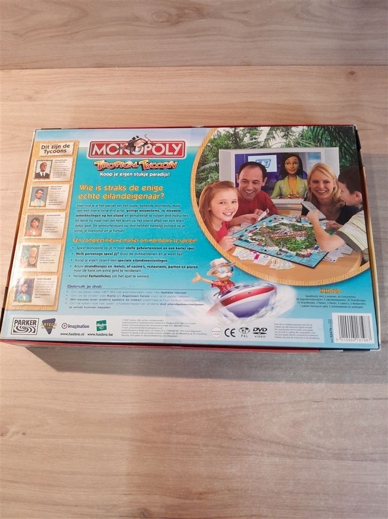 Monopoly tropical Tycoon - s6234, Verzenden, Zo goed als nieuw