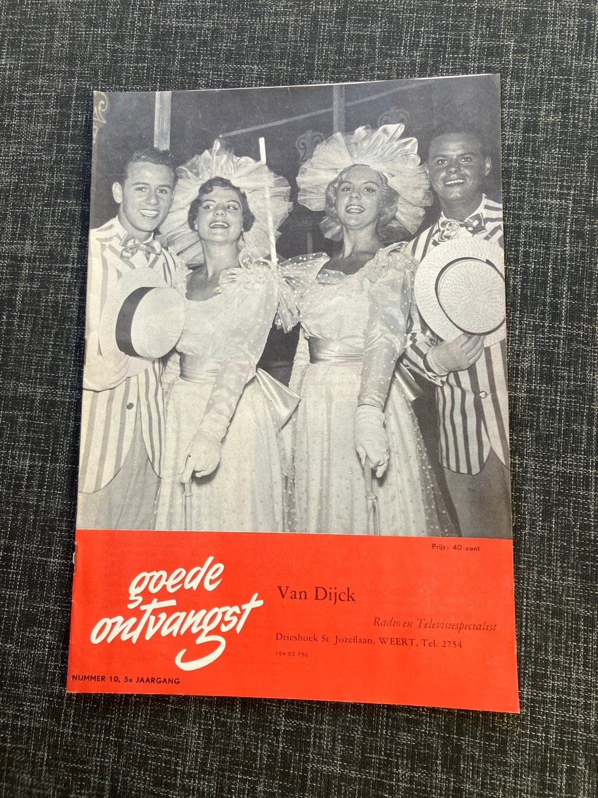 Vintage Philips Radio 1960 reclameboekje - Goede Ontvangst, Ophalen of Verzenden