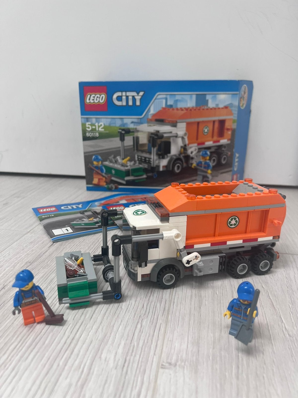 Lego City Vuilniswagen 60118, Kinderen en Baby's, Verzenden, Zo goed als nieuw, Lego