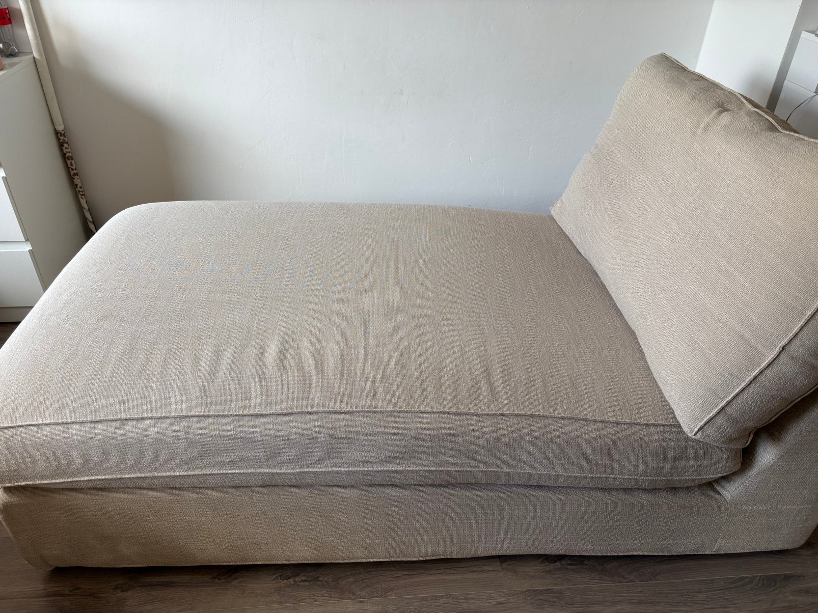 Bankje ikea, Ophalen, Tweepersoons, 75 tot 100 cm, Zo goed als nieuw