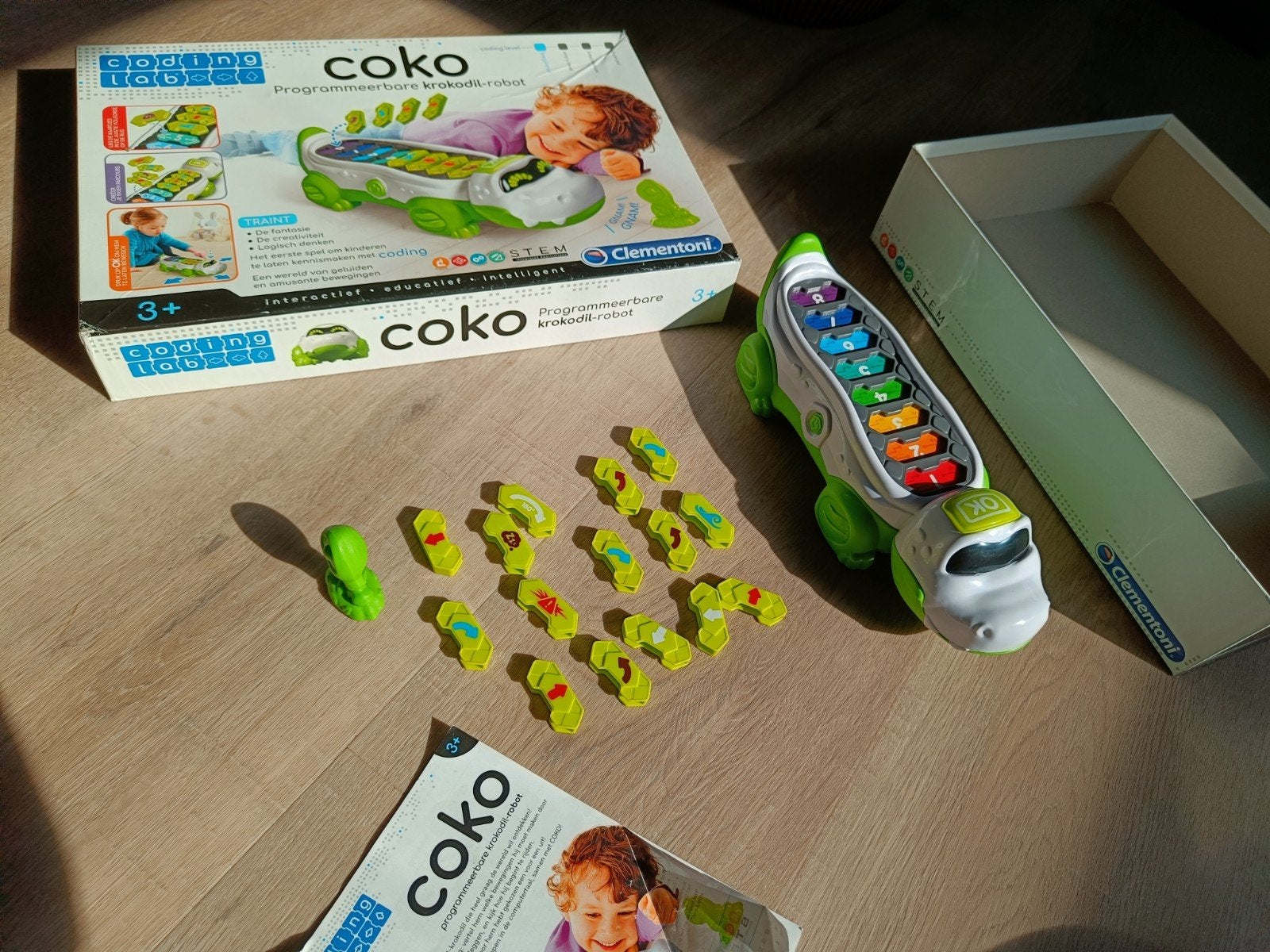 Coko Programmeerbare Krokodil-robot voor Kinderen, Kinderen en Baby's, Speelgoed | Educatief en Creatief, Ophalen of Verzenden