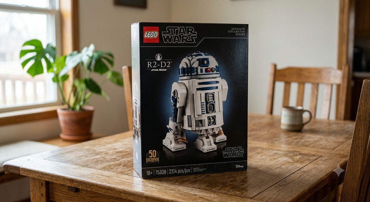 LEGO Star Wars 75308 R2-D2 Collectors Edition Nieuw Geseald, Ophalen of Verzenden, Nieuw