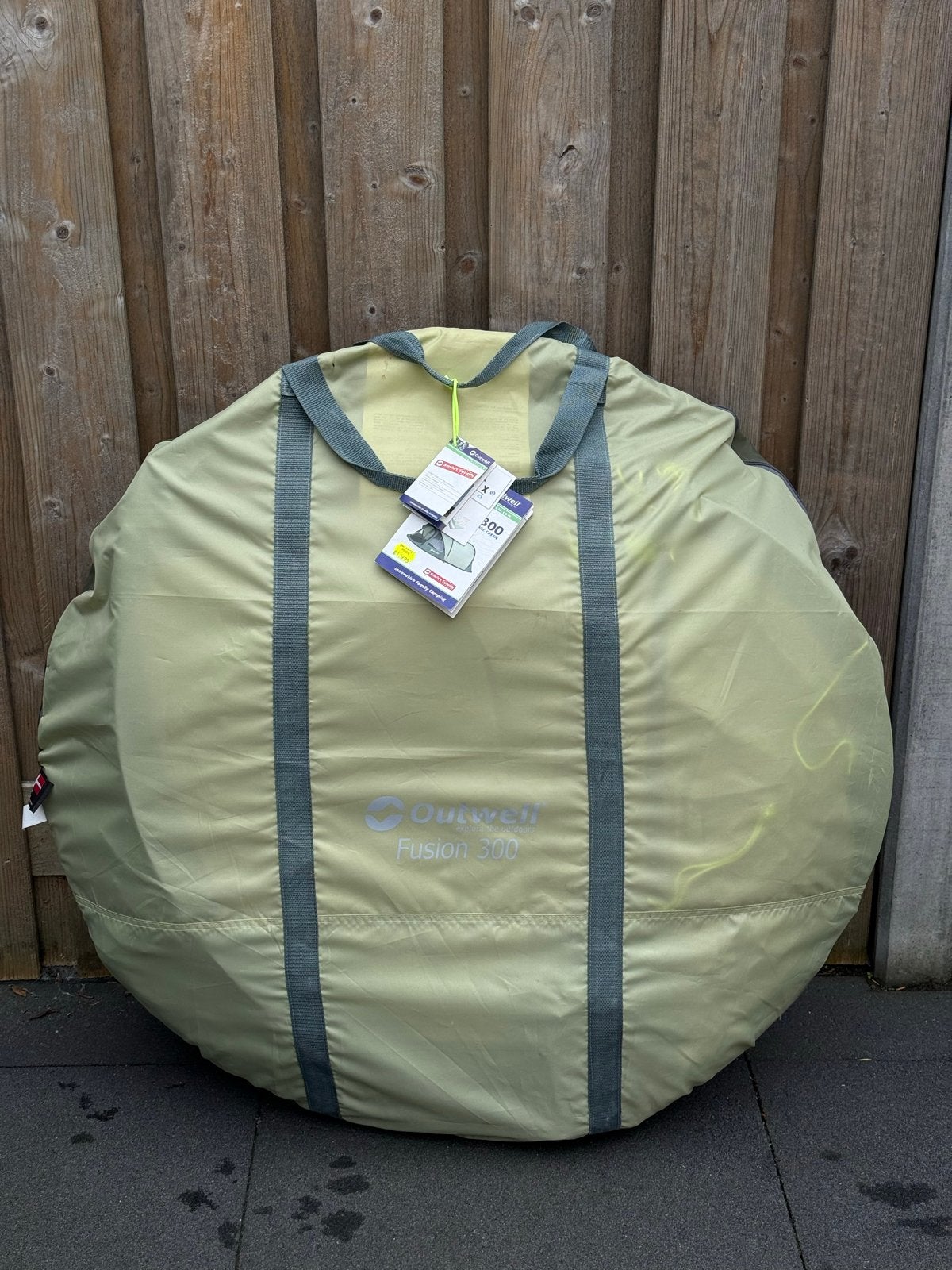 Outwell Fusion 300 pop-up tent - Sage Green, Ophalen, Zo goed als nieuw, Tot en met 3