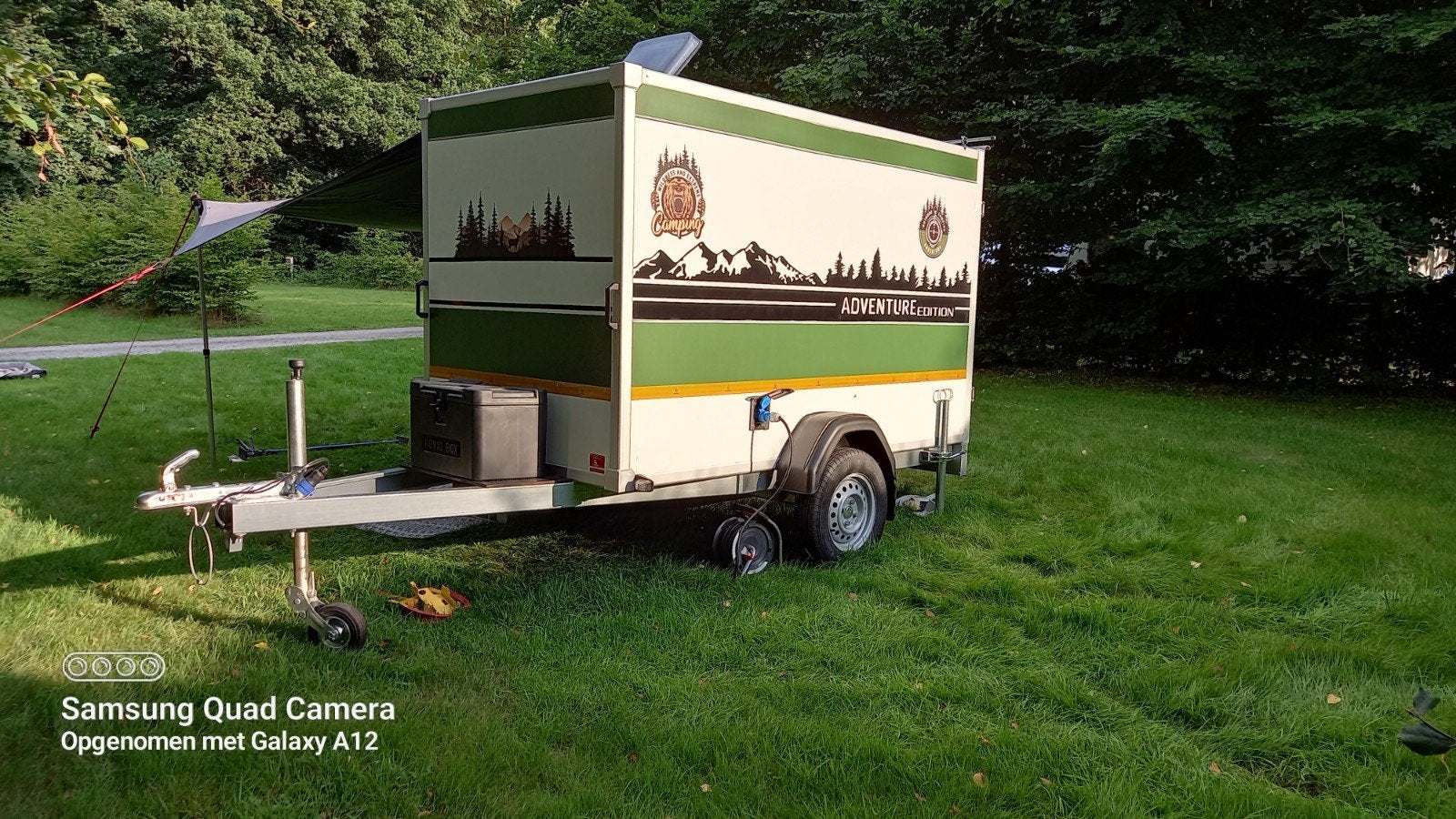 MINI Caravan met complete inrichting, Caravans en Kamperen, Caravans, Particulier, tot en met 2, Rondzit, Overige merken, Luifel