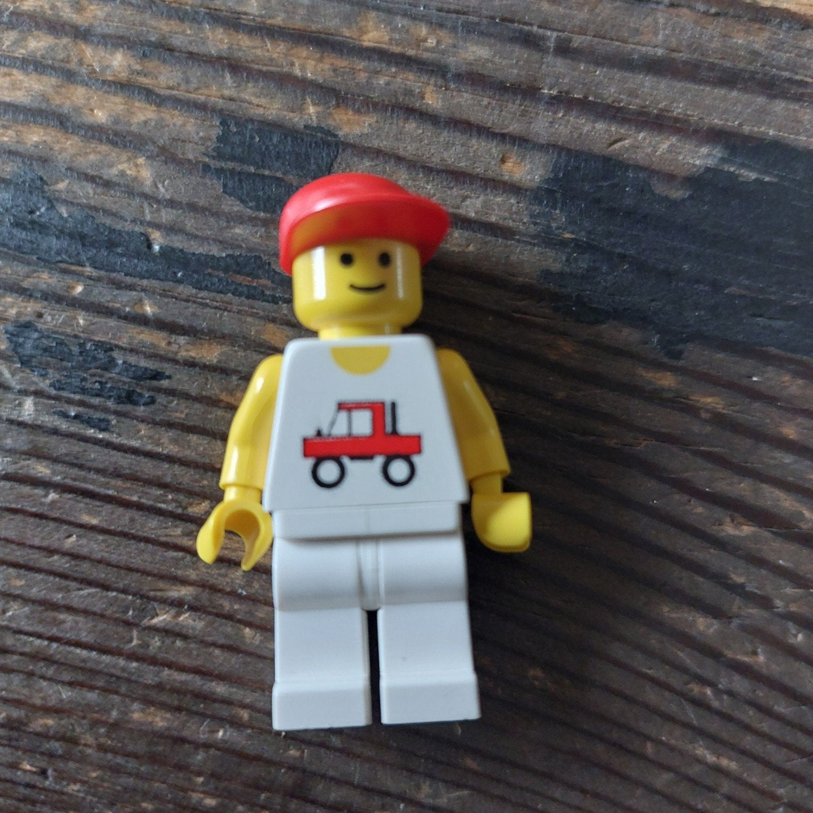 Lego Minifiguur trc004 - Vrachtwagenchauffeur, Gebruikt, Overige thema's, Lego, Ophalen of Verzenden