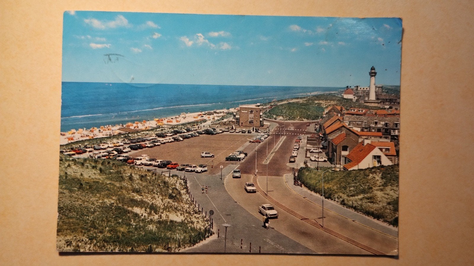 Oude ansichtkaart Egmond aan Zee - Panorama, Ophalen of Verzenden, 1960 tot 1980, Gelopen, Noord-Holland