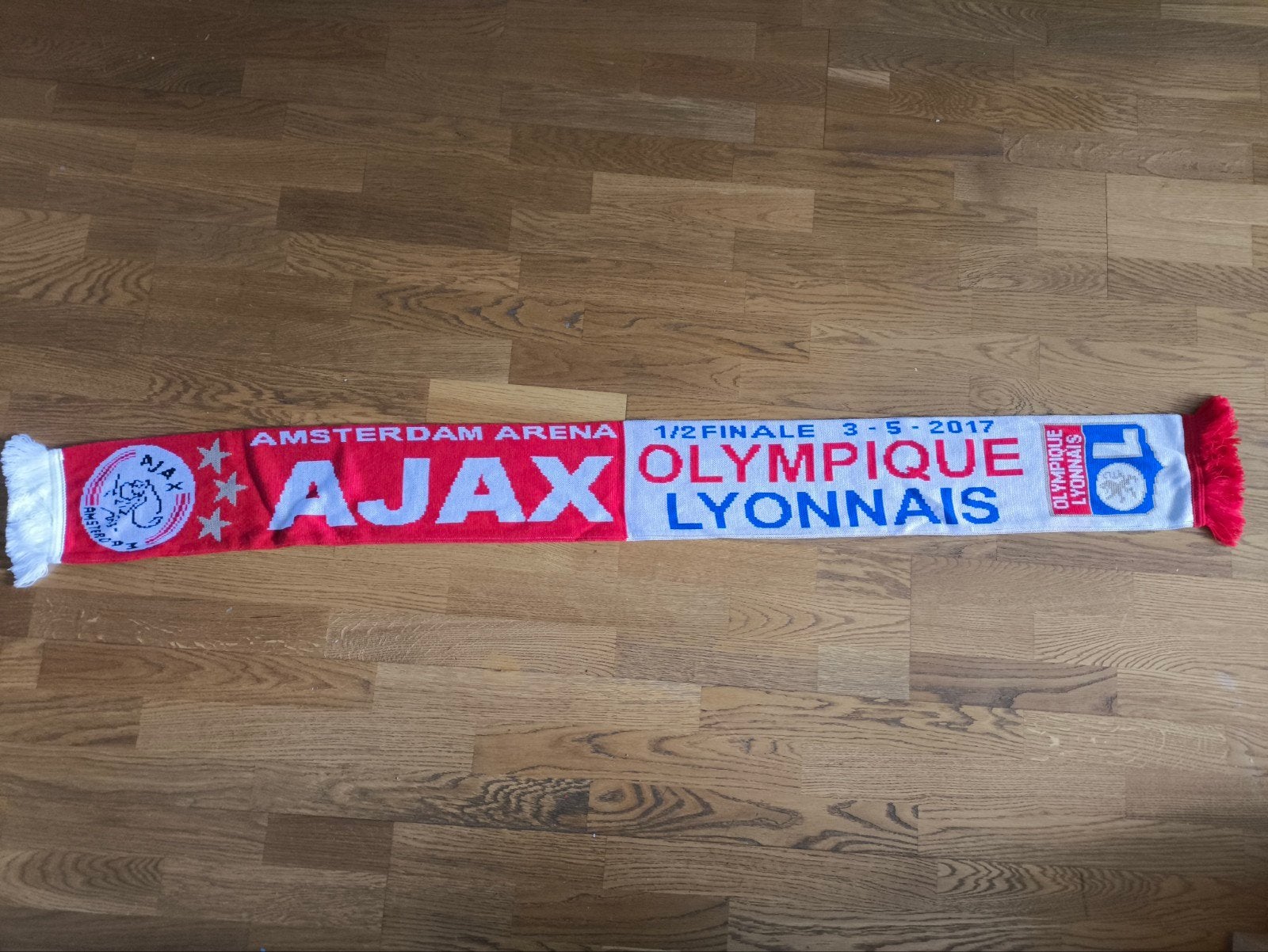 Ajax Olympique Lyonnais sjaal 1/2 finale 2017, Ophalen, Nieuw