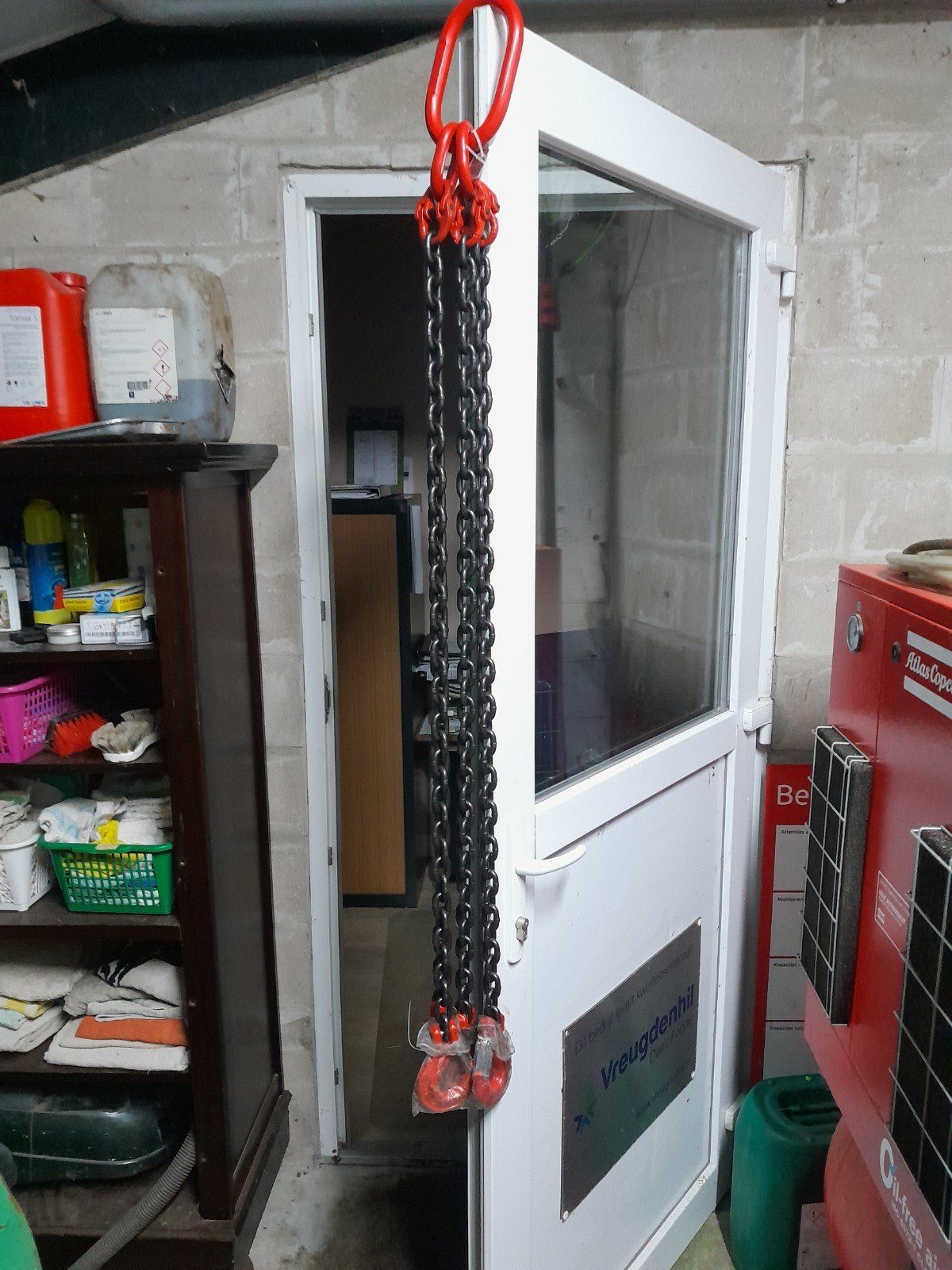 Nieuw 4-sprong hijsketting 1 meter, max 5 ton, Ophalen of Verzenden