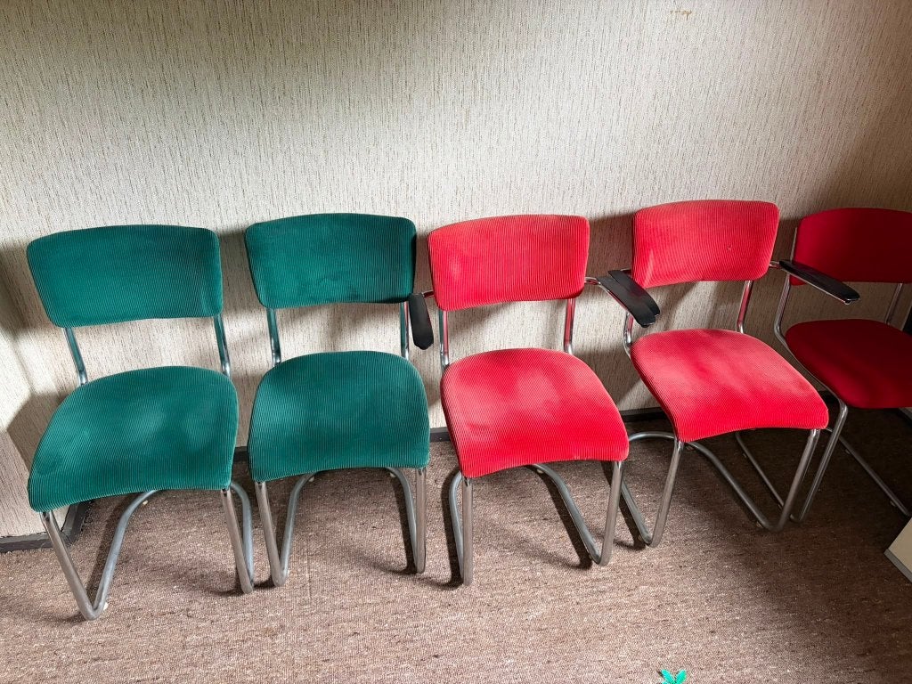 Stoelen set, Ophalen, Gebruikt, Stof, Vijf, Zes of meer stoelen