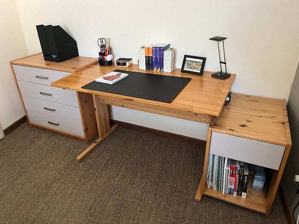 Liftetime kast, ladekast, bureau en ladeblok, Meerkleurig, Ophalen, Gebruikt, Lifetime