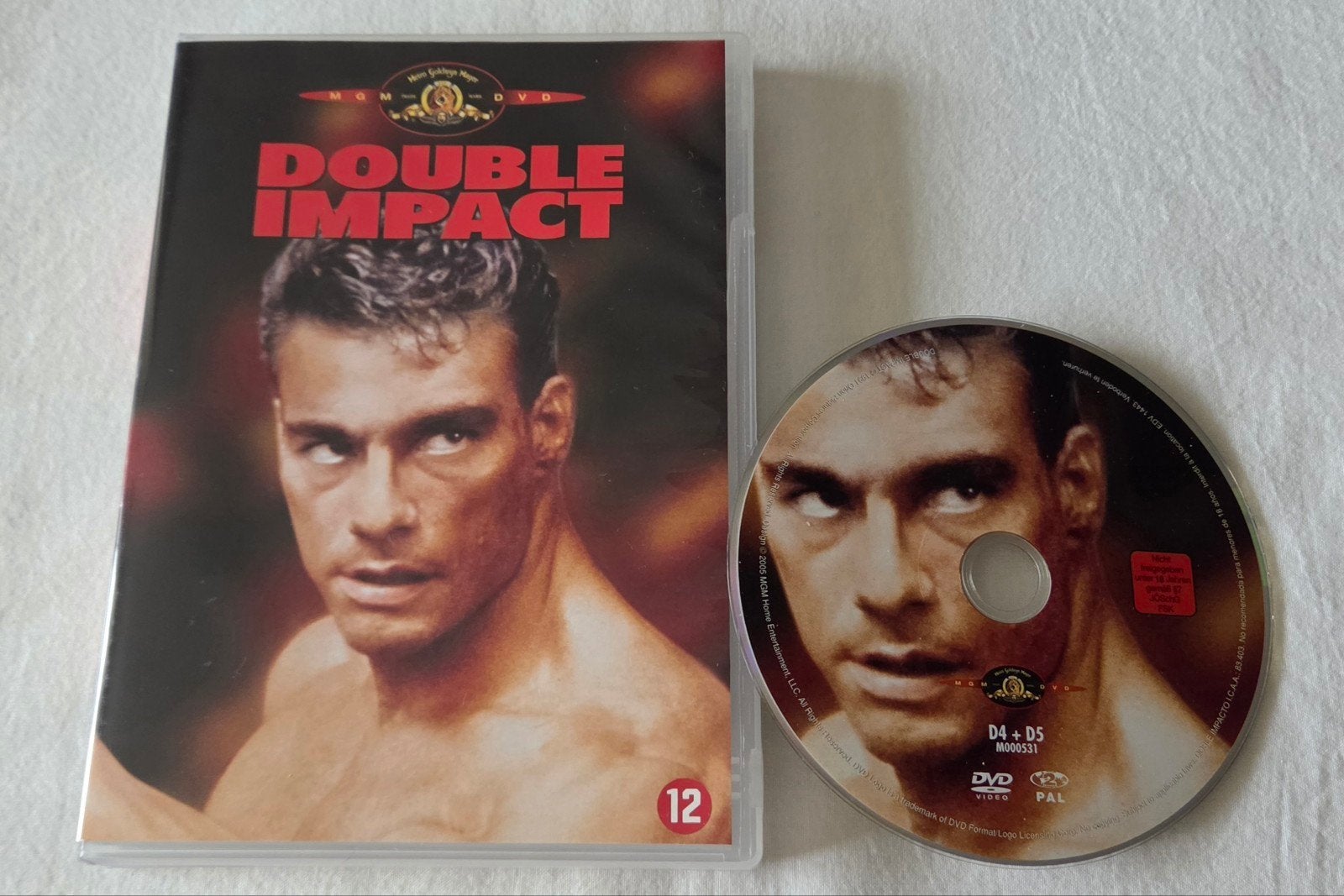 MGM Van Damme Double Impact Dvd Actie/Martial-Arts, Cd's en Dvd's, Vanaf 16 jaar, Ophalen of Verzenden, Zo goed als nieuw