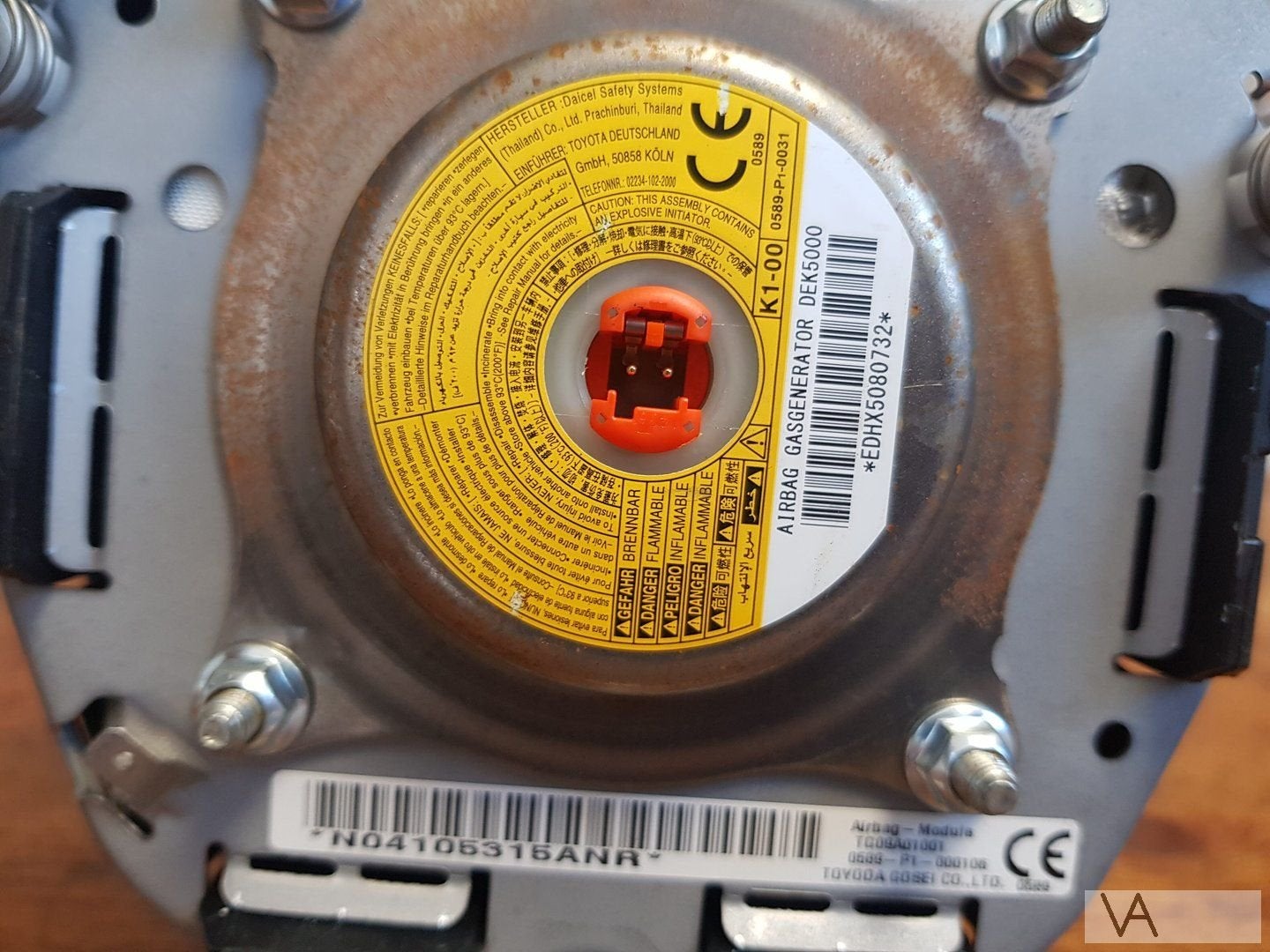 Toyota Rav4 rav 4 2012 - 2018 stuur airbag links LEER €200, Gebruikt, -, -, Ophalen of Verzenden
