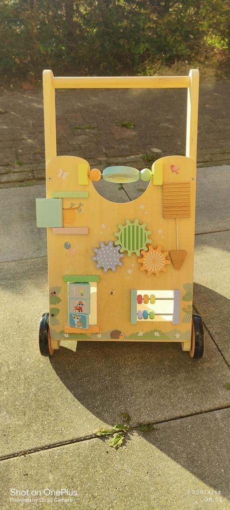 Houten loopwagen met activiteitenpaneel, Ophalen, Gebruikt, Overige typen