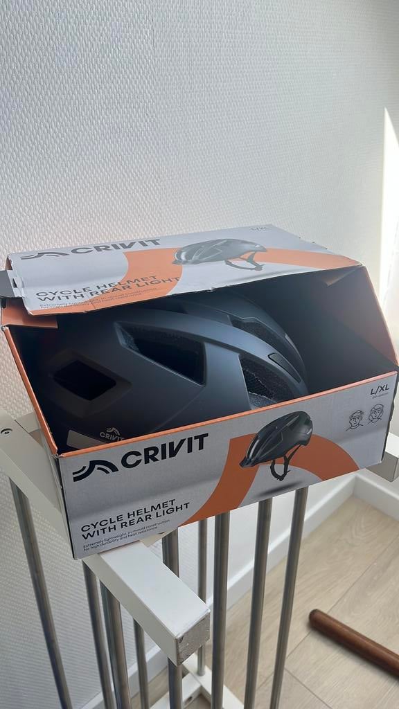 Nieuwe helm Crivit, Fietsen en Brommers, Brommerhelmen, Ophalen of Verzenden, Nieuw