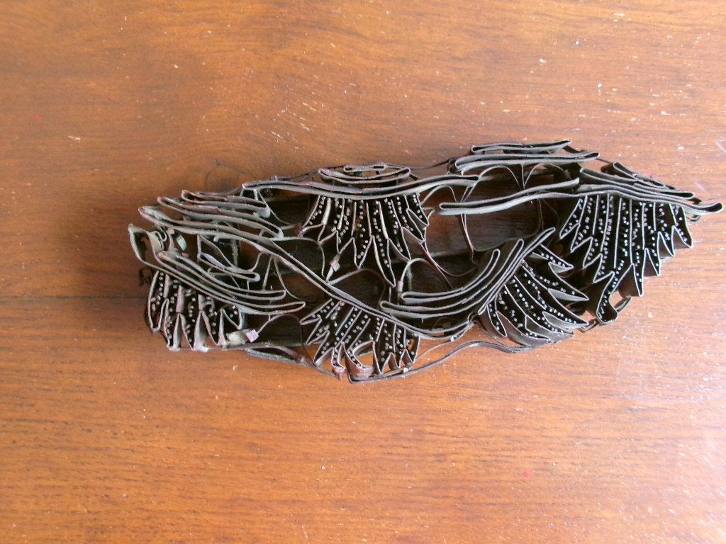 antieke BATIK stempel, Antiek en Kunst, Curiosa en Brocante, Verzenden