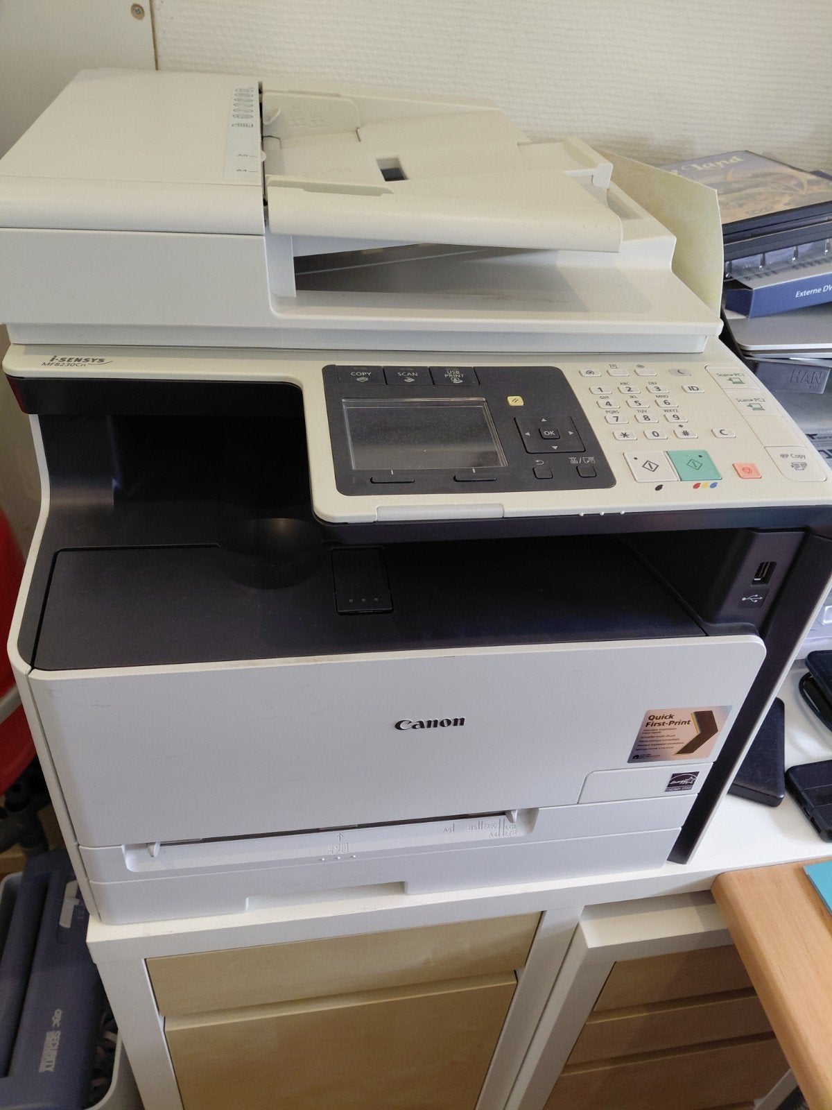 Printer, Ophalen