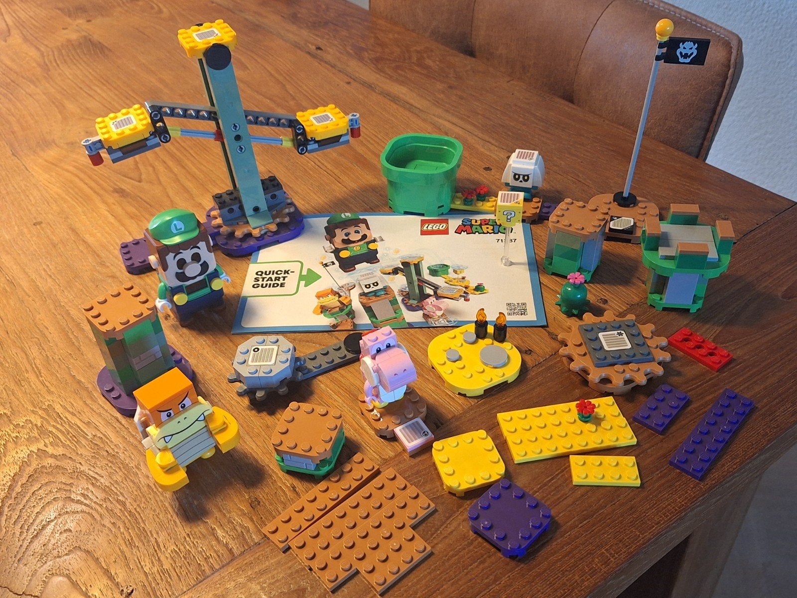 LEGO Super Mario 71387 Luigi Starterset, Ophalen of Verzenden, Zo goed als nieuw