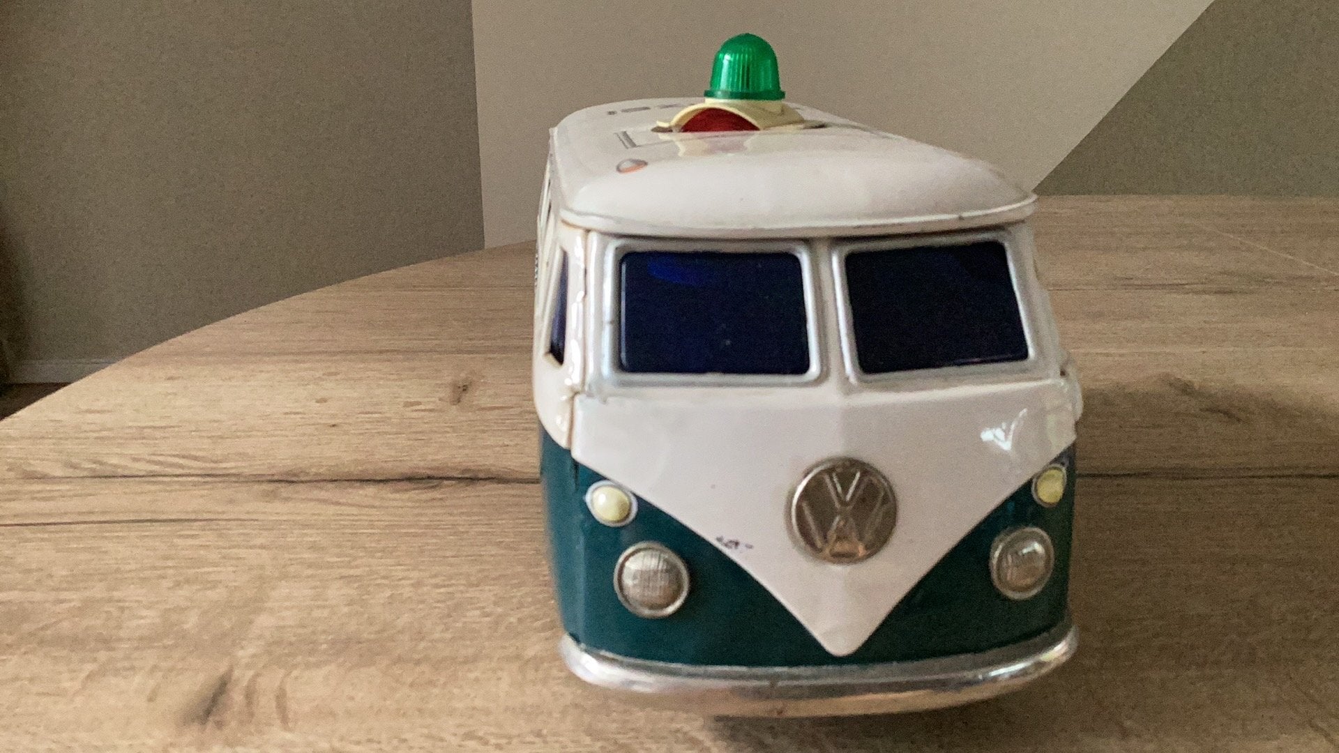 Blikken polizei Volkswagen bus, Ophalen of Verzenden