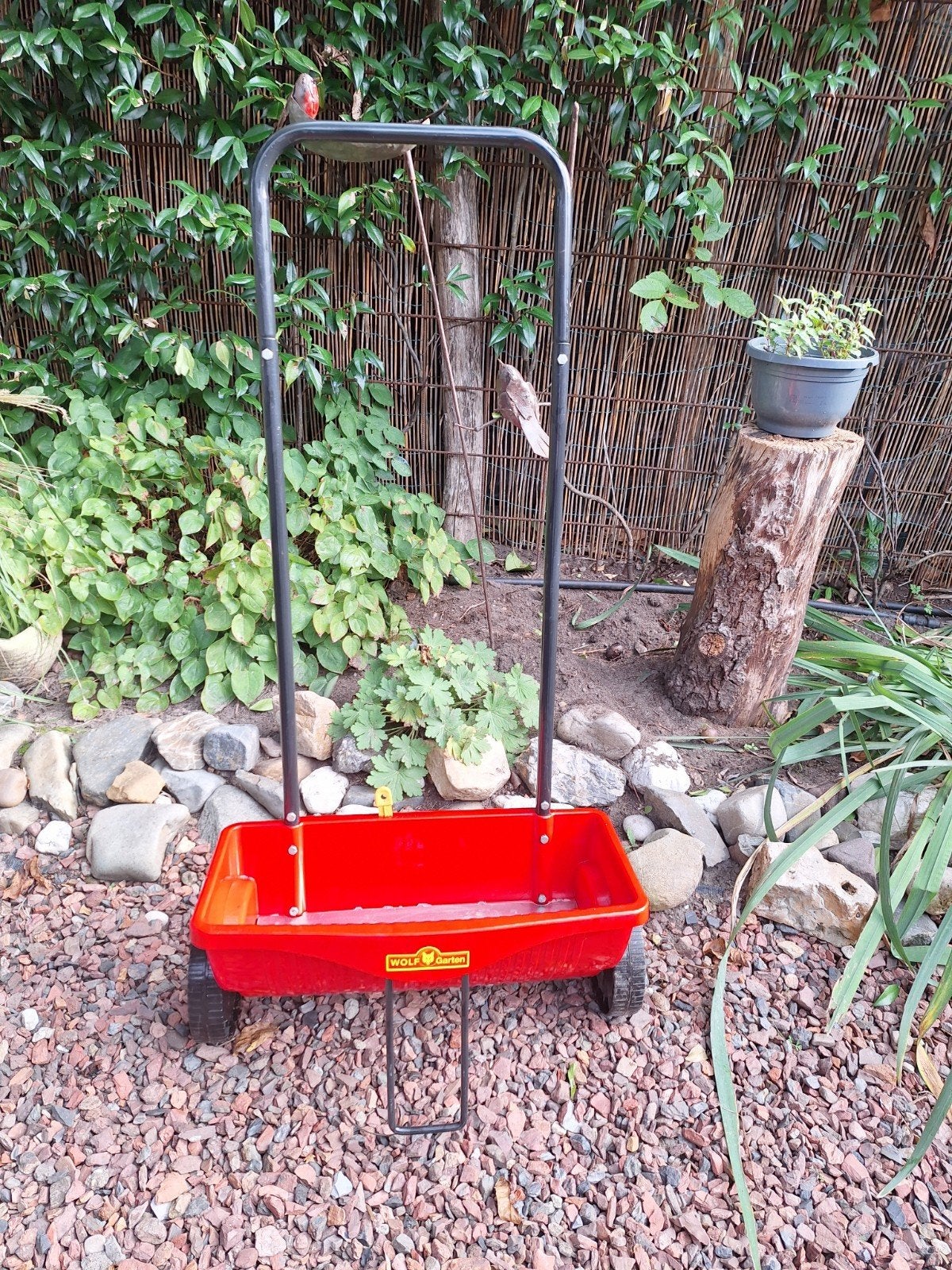 Wolf garten strooiwagen, Ophalen of Verzenden, Gebruikt, Wolf garten