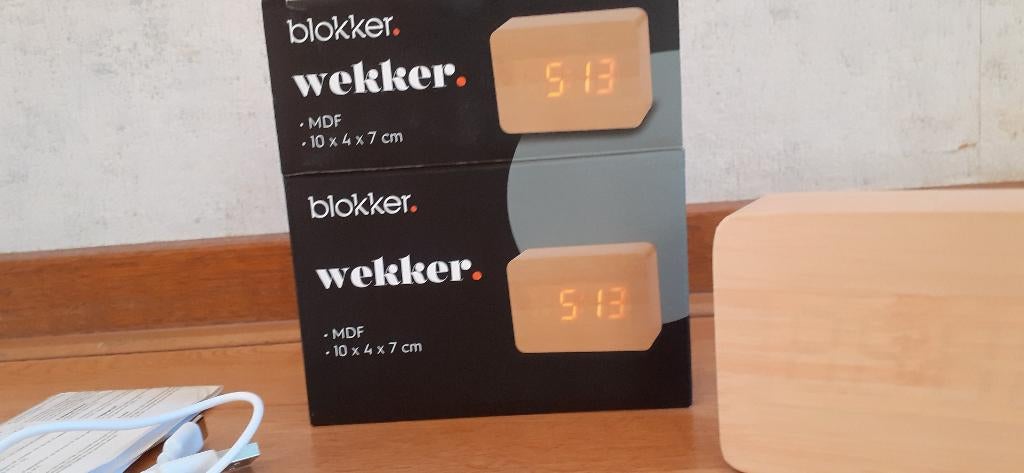 wekker van de Blokker, Ophalen of Verzenden, Zo goed als nieuw, Digitaal