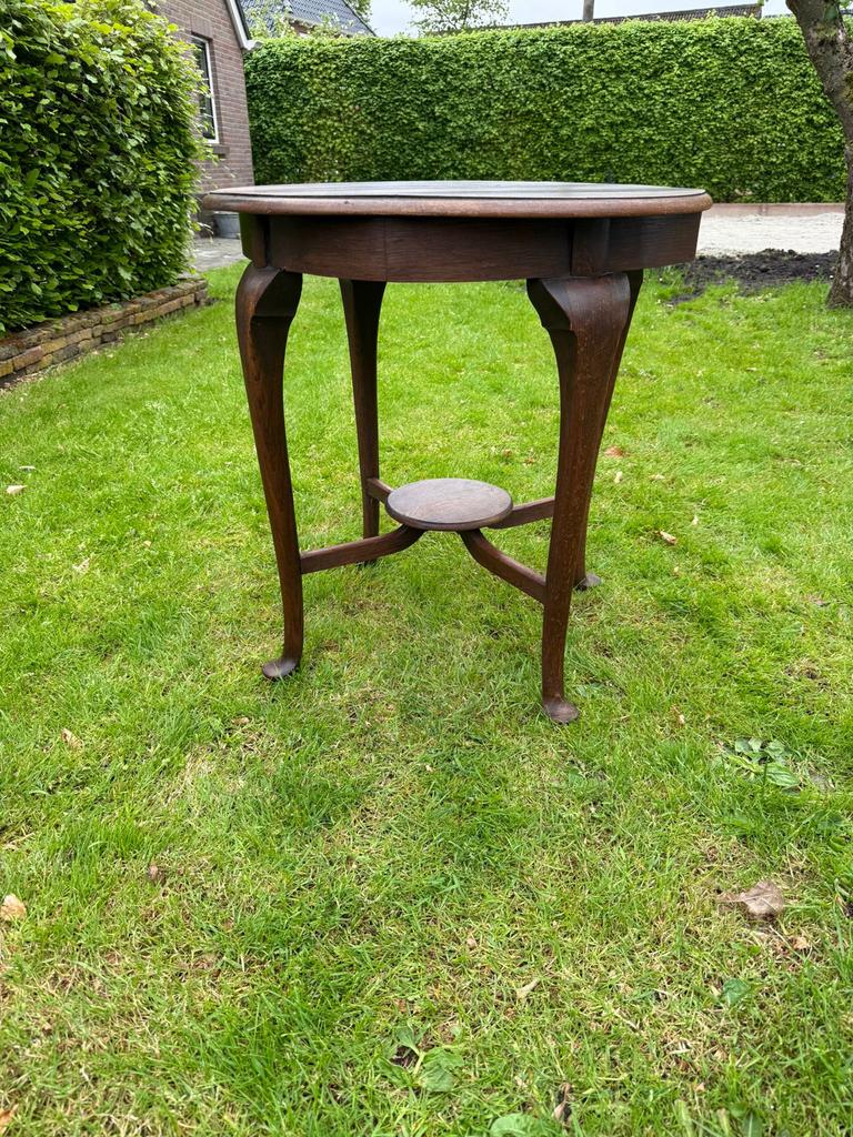 Antieke rond tafeltje, Antiek en Kunst, Ophalen