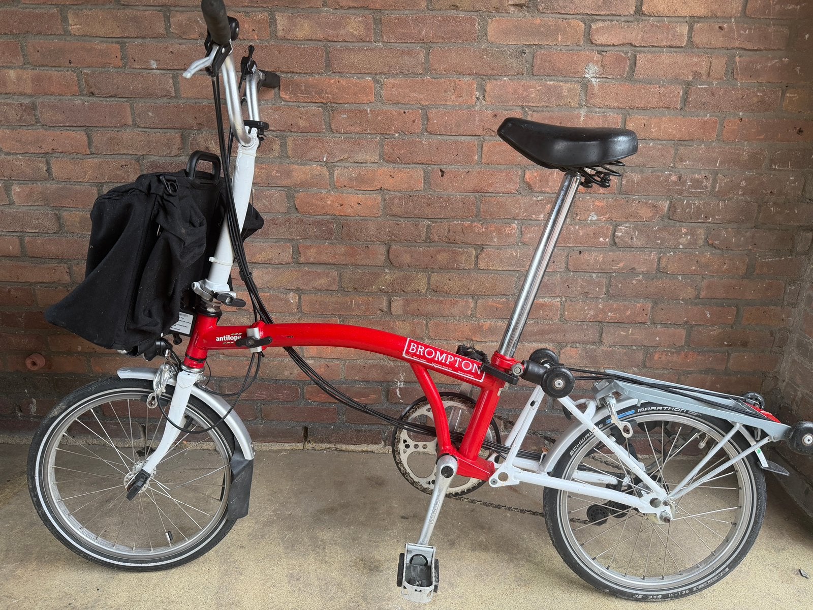 Brompton 6v, Fietsen en Brommers, Fietsen | Vouwfietsen, Ophalen, Brompton, 16 tot 18 inch, Versnellingen
