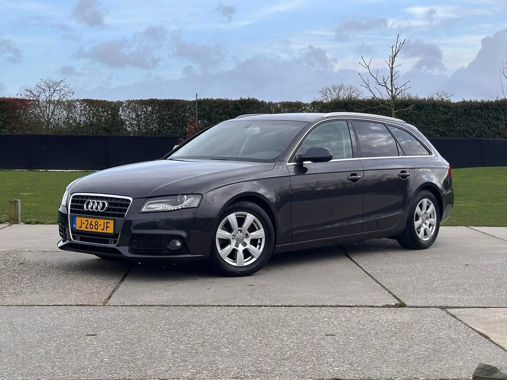 Audi A4 2.0 Tfsi 132KW Avant Multitronic 2009 Grijs, Automaat, Zwart, 4 cilinders, 1984 cc