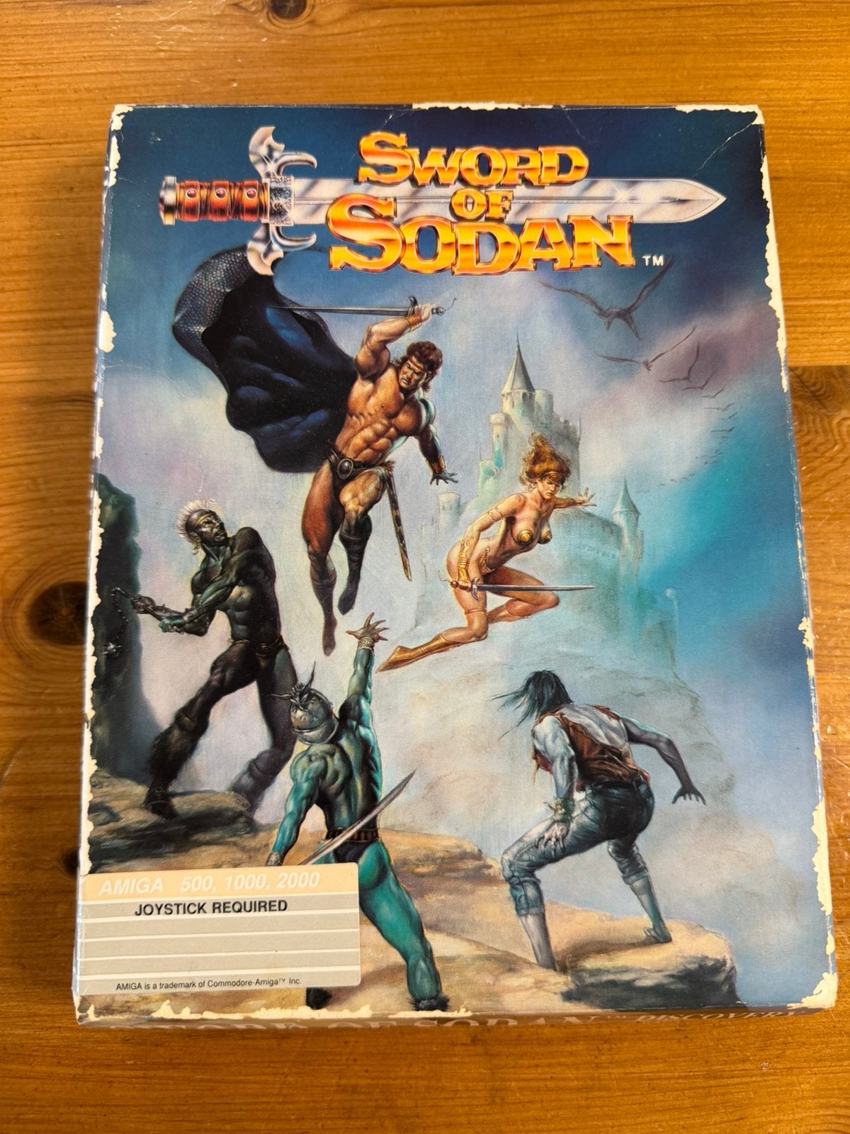 Sword of Sodan, Ophalen