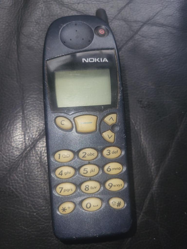 Nokia 5110 mobiele telefoon (vintage), Gebruikt, Geen camera, Zwart, Fysiek toetsenbord