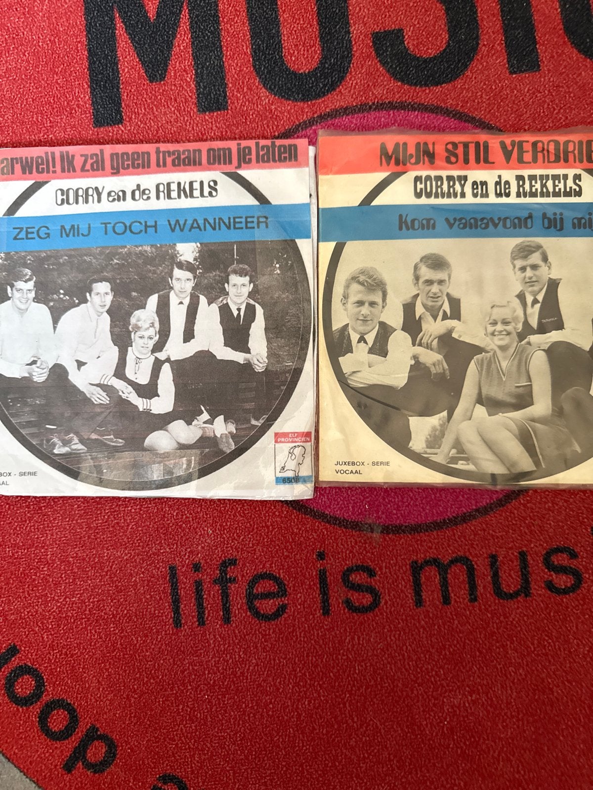 Corry en de Rekels - Zeg Mij Toch Wanneer / Mijn Stil Verdri, Cd's en Dvd's, Vinyl Singles, Gebruikt, 7 inch, Ophalen of Verzenden