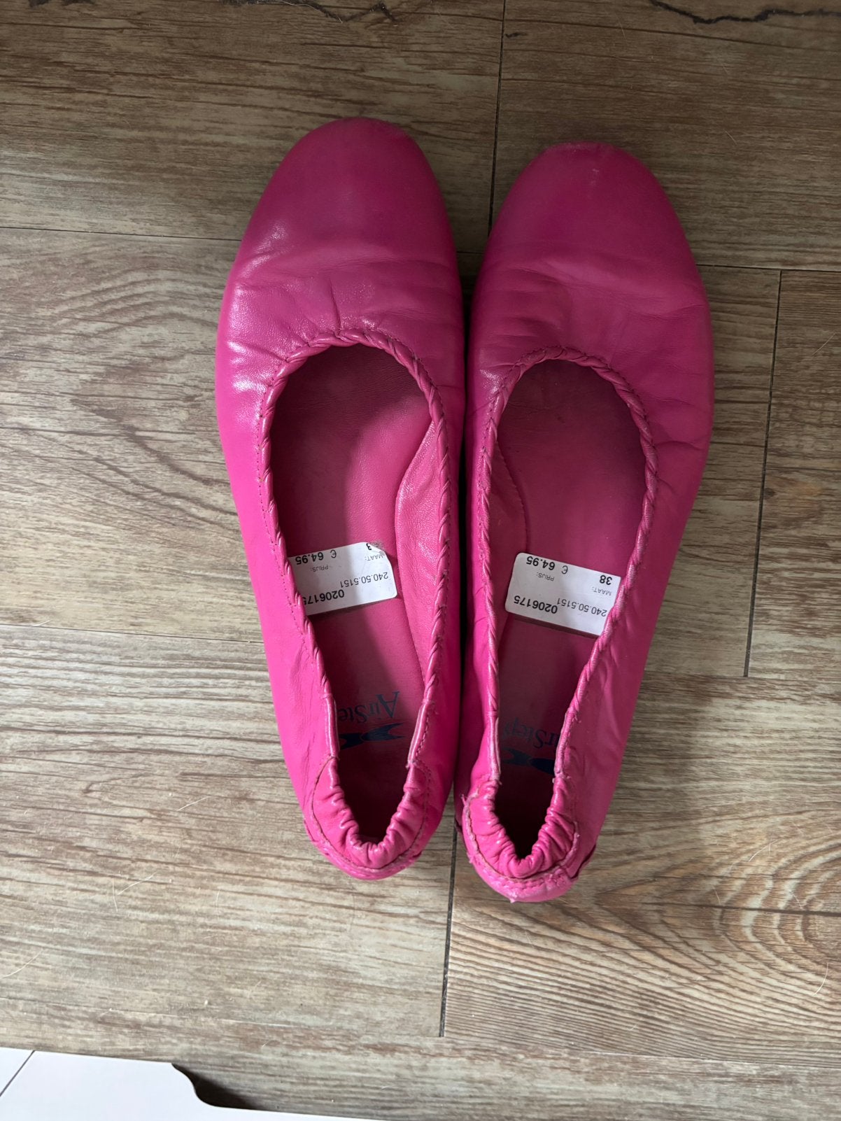 Airsteps leren ballerina’s mt 38., Ophalen of Verzenden, Zo goed als nieuw
