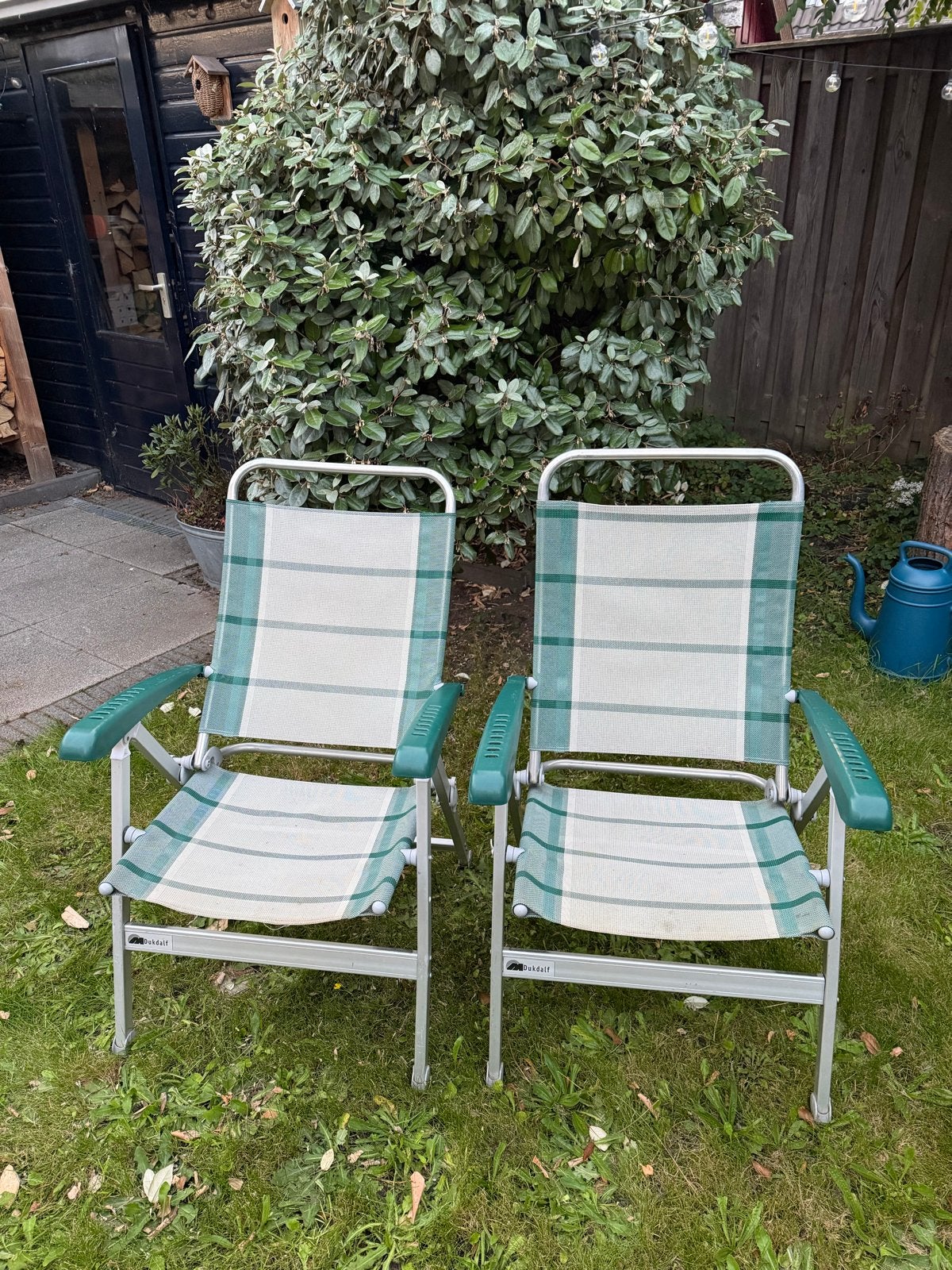 2 campingstoelen, Ophalen, Gebruikt, Campingstoel