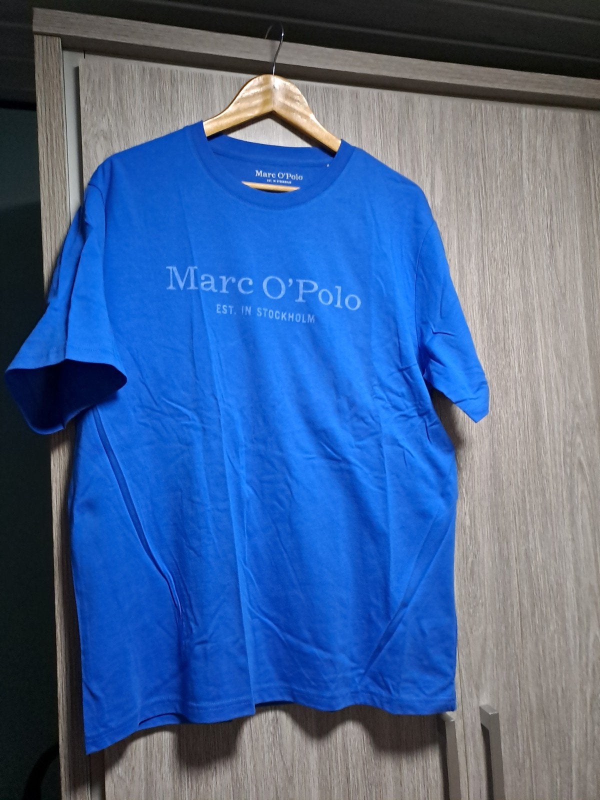 Marc O'Polo shirt maat XL, Ophalen, Blauw, Marc O'Polo, Maat 56/58 (XL)