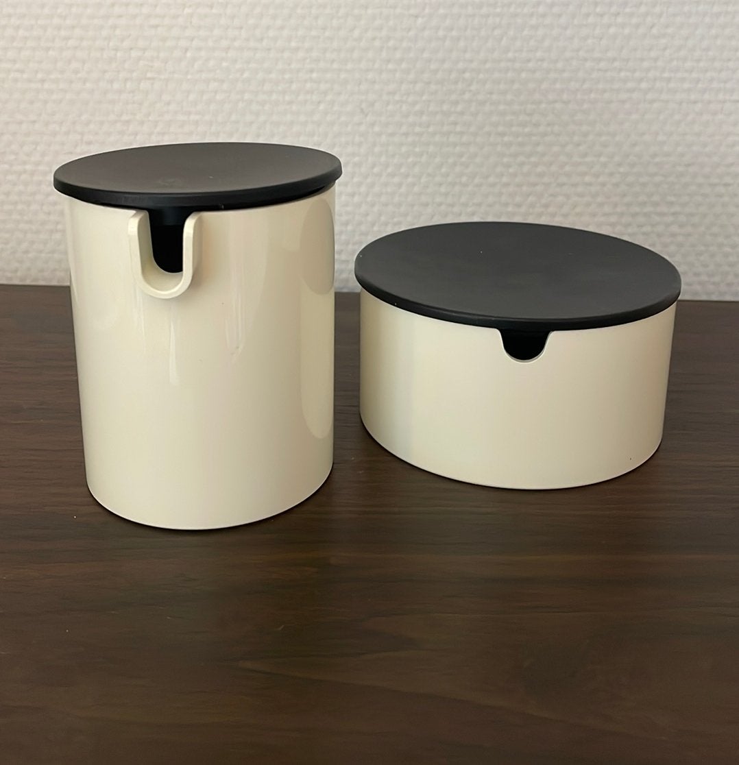 Suikerpot en melkkan van Stelton, Ophalen of Verzenden, Gebruikt