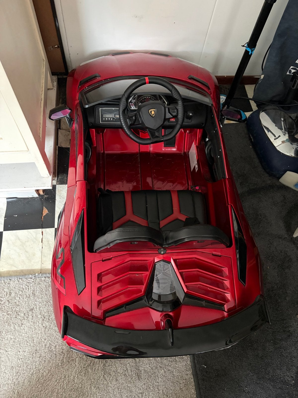 Lamborghini Bestuurbare Auto voor Kinderen - Rood, Ophalen, Gebruikt, Afstandsbediening