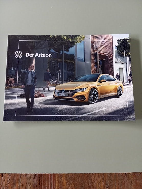 VW Der Arteon 12 / 2019 52 pag. Duits, Verzenden, Zo goed als nieuw, Volkswagen