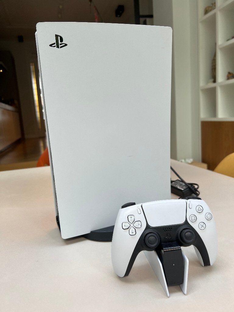 Sony PlayStation 5 met originele controller en oplader, Spelcomputers en Games, Spelcomputers | Sony PlayStation 5, Ophalen, Zo goed als nieuw