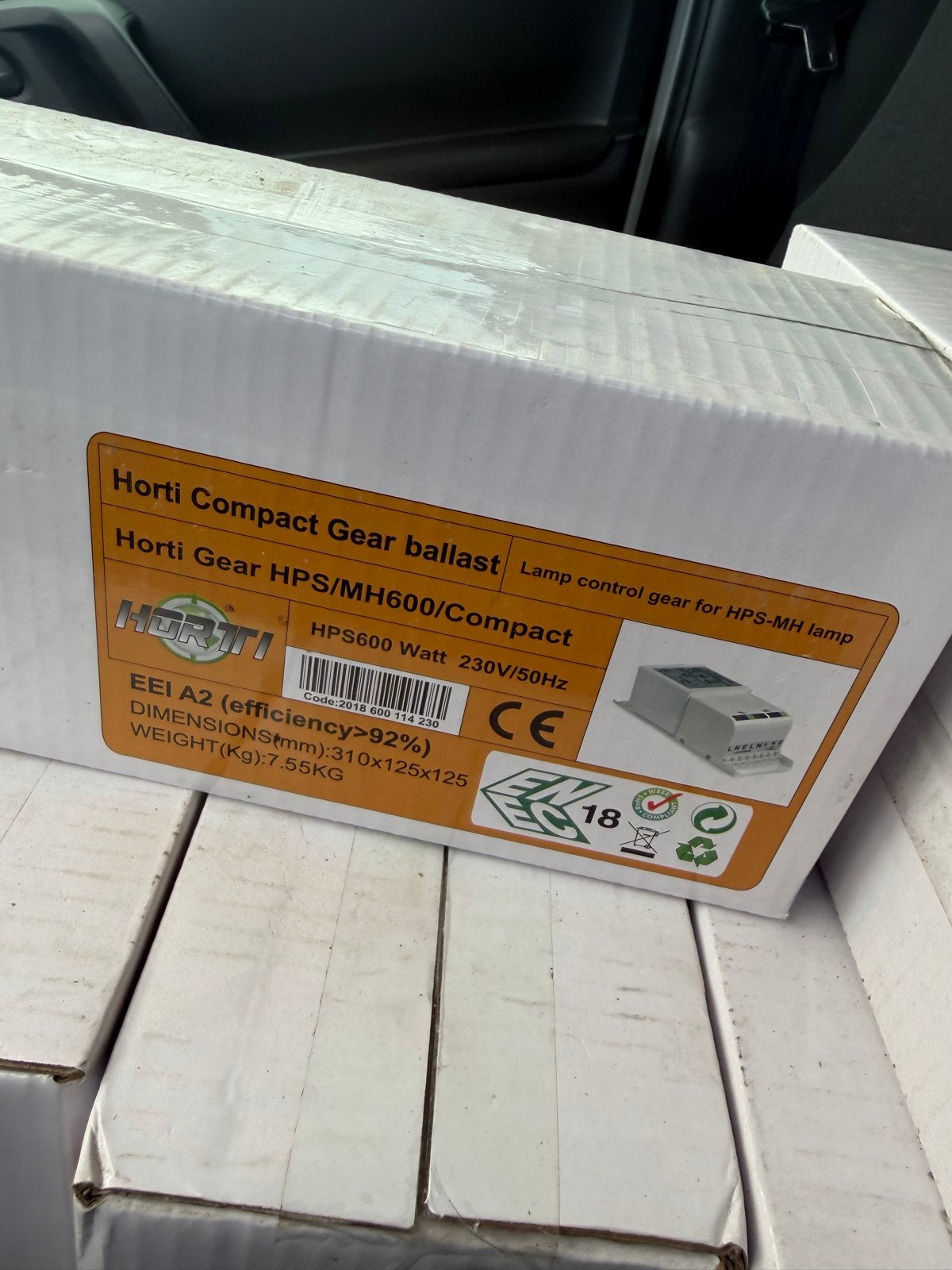 Horti Compact Gear ballast HPS/MH600/Compact Trafo, Tuin en Terras, Ophalen, Nieuw, Kweeklamp
