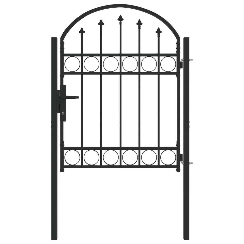 IJzeren tuinpoort hekje poort draaihek b=102 GRATIS BEZORGD, Met poort, Verzenden, Nieuw, Spijlenhekwerk